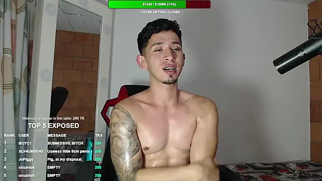 stevenSEX123 online show from July 8, 2026, 2:24 am