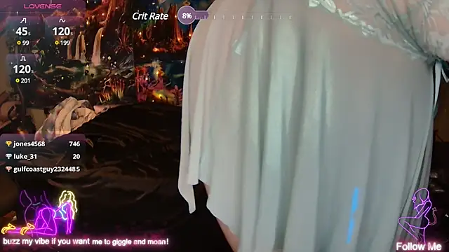 Faye Wilde online show from March 10, 2025, 8:17 am