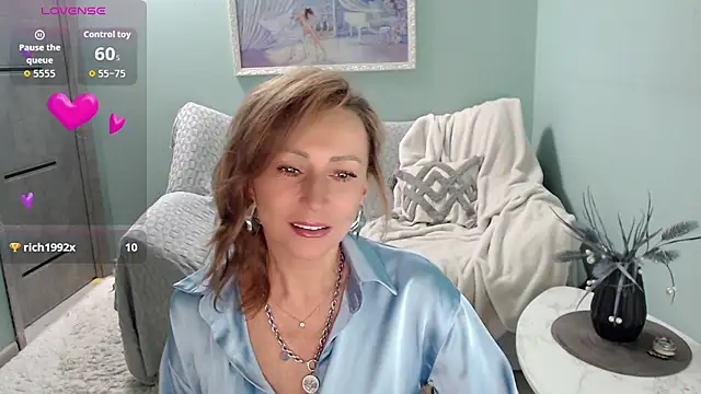 HornyMilf 777 online show from October 18, 2025, 6:15 am