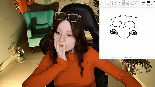 VeliraBraitberg online show from February 22, 2025, 11:13 am