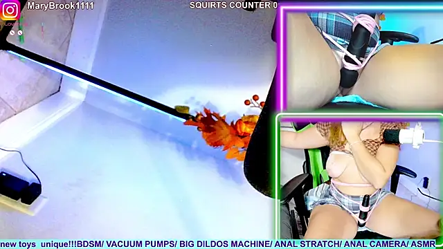 MaryBrook1 online show from September 19, 2025, 8:35 pm