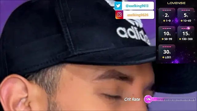 AxelKing1326 online show from March 5, 2025, 12:59 am