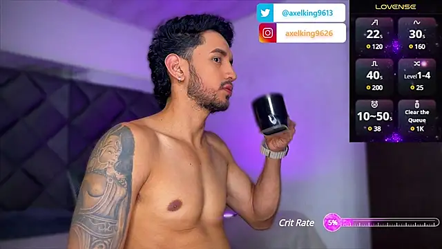 AxelKing1326 online show from March 13, 2025, 9:59 pm