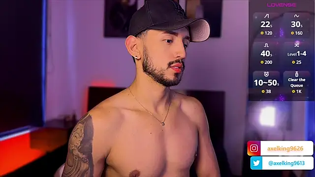 AxelKing1326 online show from April 9, 2026, 9:10 pm