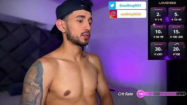 AxelKing1326 online show from March 3, 2025, 10:10 pm