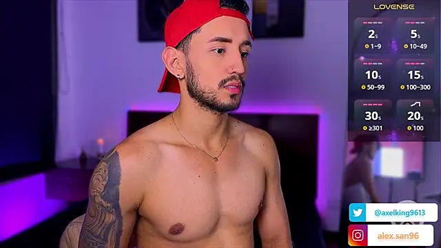 AxelKing1326 online show from January 13, 2026, 9:41 pm