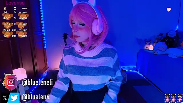 Snapshot of bluelen chatting on September 18, 2025, 8:50 am bluelen online show from September 18, 2025, 8:50 am