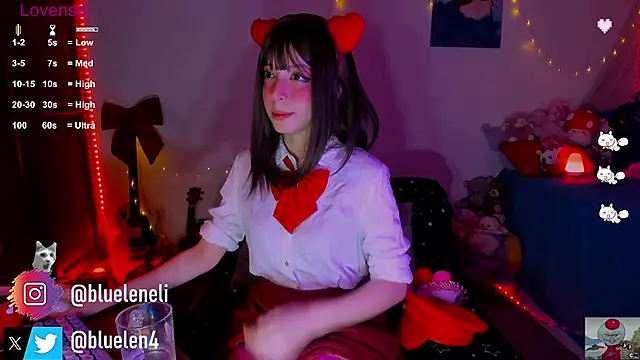 Snapshot of bluelen chatting on February 16, 2025, 8:10 am bluelen online show from February 16, 2025, 8:10 am