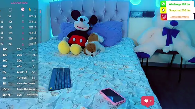 Jessica smith 1 online show from September 18, 2025, 11:30 pm