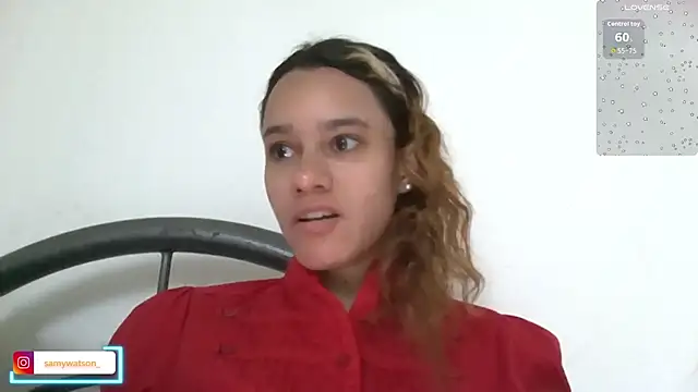 SamanthaWatson online show from November 5, 2025, 7:50 pm