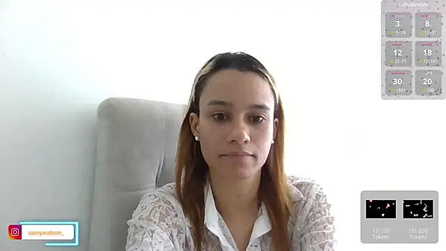 SamanthaWatson online show from October 18, 2025, 7:27 pm