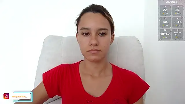 SamanthaWatson online show from February 12, 2026, 10:20 pm