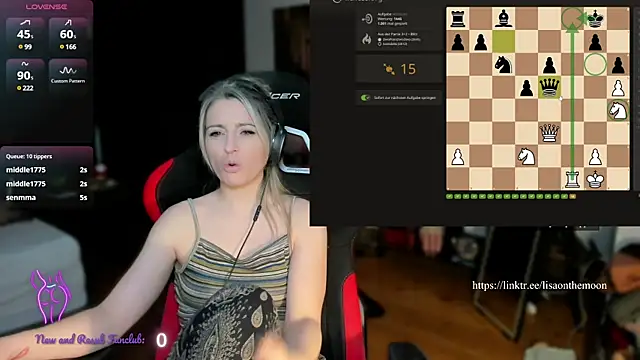 Lisaonthemoon online show from March 15, 2025, 11:50 pm