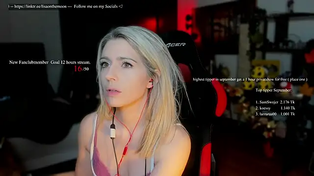 Lisaonthemoon online show from September 16, 2025, 6:42 pm