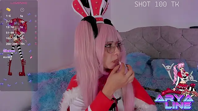 arysUwU online show from November 1, 2025, 2:07 am