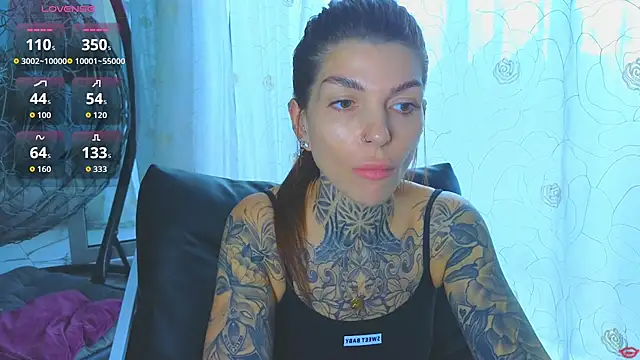 Snapshot of tattooedBabyy chatting on June 29, 2026, 9:05 am tattooedBabyy online show from June 29, 2026, 9:05 am