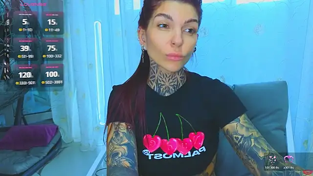 Snapshot of tattooedBabyy chatting on June 6, 2026, 12:21 pm tattooedBabyy online show from June 6, 2026, 12:21 pm