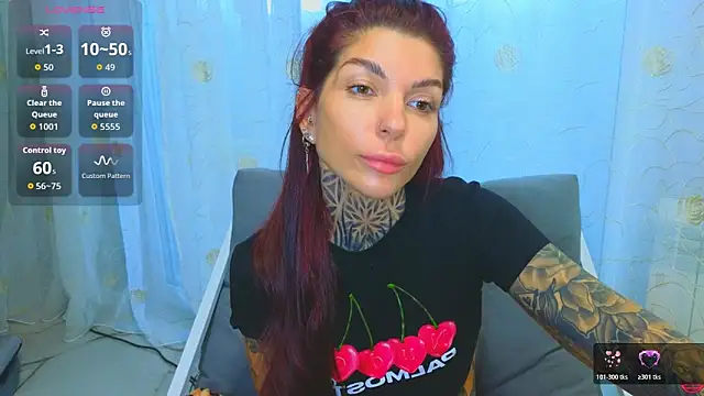 Snapshot of tattooedBabyy chatting on June 8, 2026, 8:48 am tattooedBabyy online show from June 8, 2026, 8:48 am