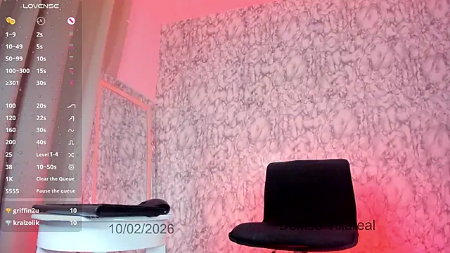 DeniseVillareal online show from February 10, 2026, 4:44 am