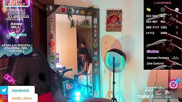 marckalexis online show from March 13, 2026, 10:48 pm