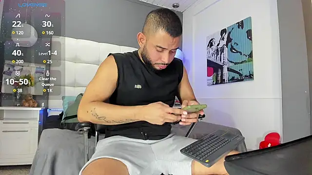 THIAGOXBIG online show from March 18, 2025, 8:26 pm