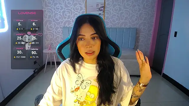 ninfa1 ch online show from February 3, 2025, 11:09 am