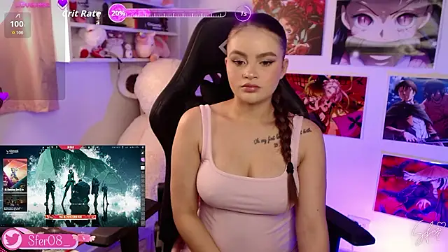 Iamsfer online show from February 15, 2026, 10:20 pm