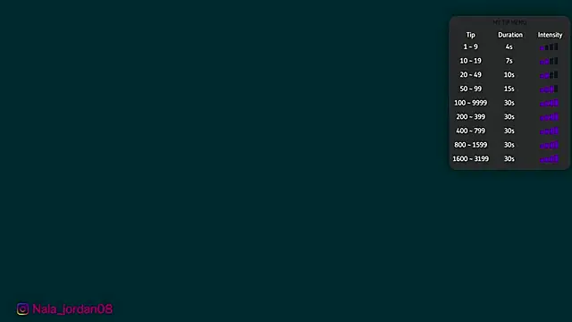 Nala j8 online show from March 26, 2026, 1:53 pm