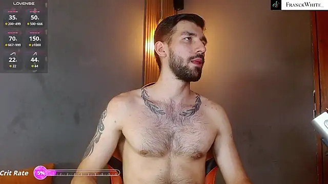 Mr WhiteCock online show from May 18, 2026, 2:01 am