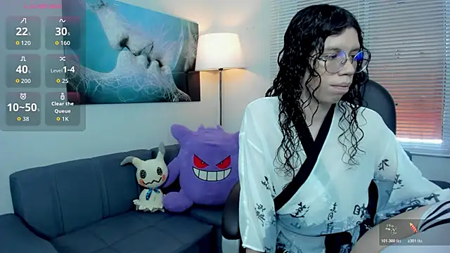 Angel Dust18 online show from October 18, 2025, 2:19 pm