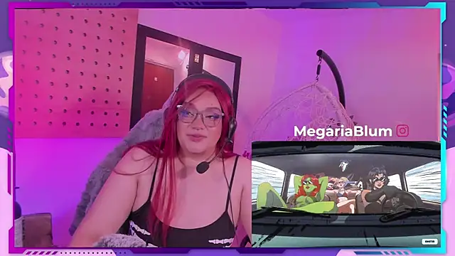 MegariaB online show from July 18, 2026, 3:15 am
