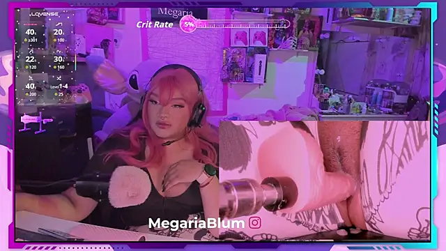 MegariaB online show from September 19, 2025, 3:32 am