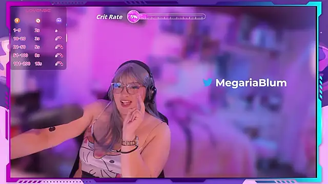 MegariaB online show from February 12, 2026, 4:45 am