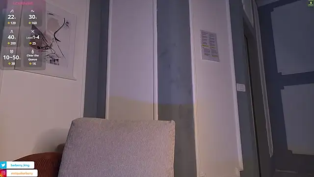 EnriqueBarberry online show from February 22, 2025, 6:28 am