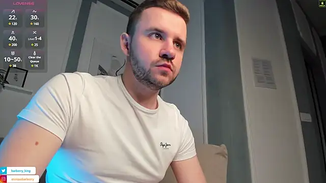 EnriqueBarberry online show from March 15, 2025, 6:25 am