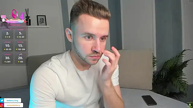 EnriqueBarberry online show from March 25, 2026, 12:15 pm