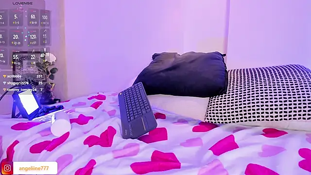 angeline-777 online show from March 22, 2025, 4:26 pm