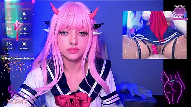 Snapshot of HollyDominic chatting on February 20, 2025, 12:47 pm HollyDominic online show from February 20, 2025, 12:47 pm