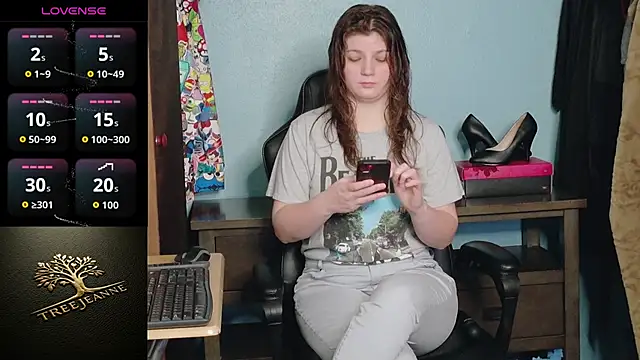 Snapshot of TreeJeanne chatting on January 11, 2026, 5:53 pm TreeJeanne online show from January 11, 2026, 5:53 pm