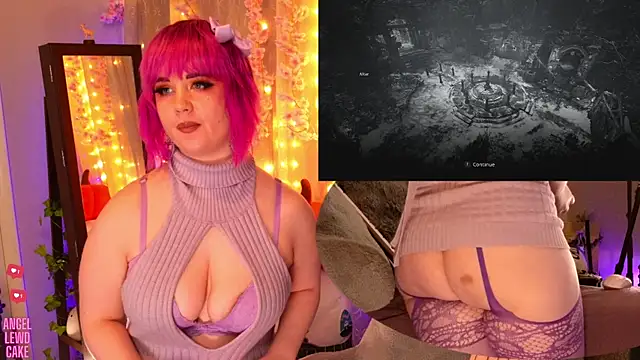 Angel-Lewd-Cake online show from November 23, 2025, 5:45 pm