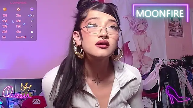 Snapshot of moonfiredancer chatting on January 8, 2026, 12:38 am moonfiredancer online show from January 8, 2026, 12:38 am