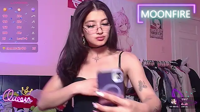 Snapshot of moonfiredancer chatting on January 9, 2026, 4:19 am moonfiredancer online show from January 9, 2026, 4:19 am