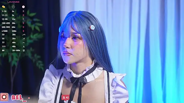 Bella-Franco online show from November 21, 2025, 7:24 pm