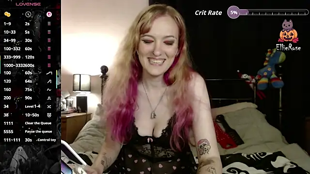 EllieeRose online show from July 21, 2026, 4:36 am
