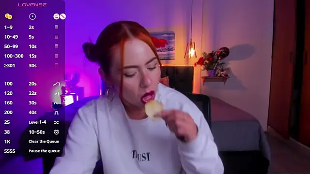 Dulce charlottee online show from March 6, 2025, 10:47 pm