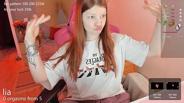 lil lia online show from March 10, 2025, 12:17 pm