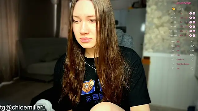 Snapshot of ChloeMillerMeow chatting on January 21, 2025, 8:08 am ChloeMillerMeow online show from January 21, 2025, 8:08 am