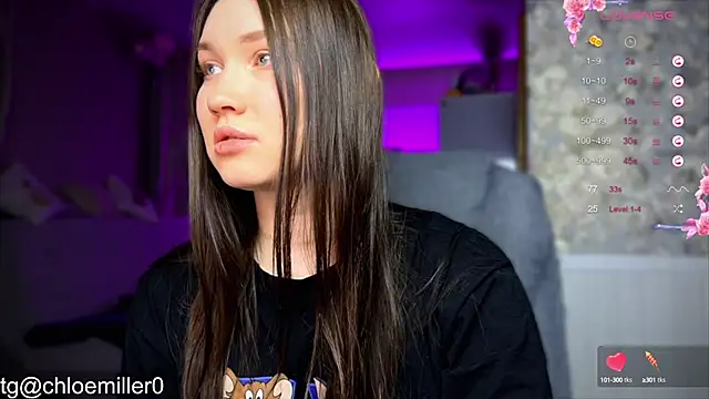 Snapshot of ChloeMillerMeow chatting on February 3, 2025, 7:42 pm ChloeMillerMeow online show from February 3, 2025, 7:42 pm