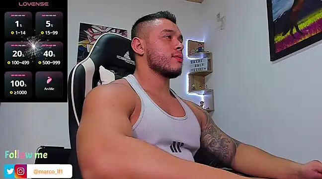 Marco diaz1 online show from March 6, 2025, 9:31 pm