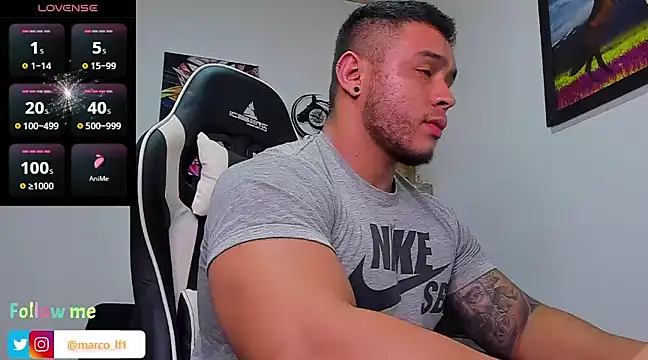 Marco diaz1 online show from February 17, 2025, 9:21 pm